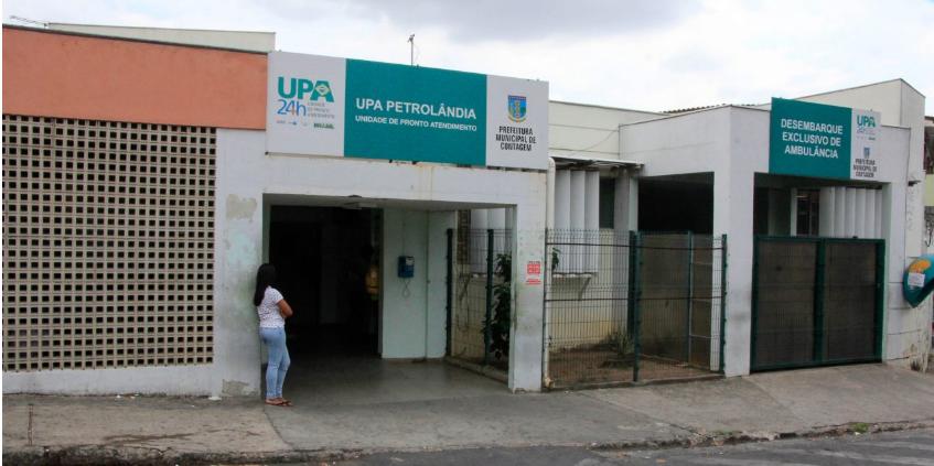 UPA Petrolândia, em Contagem, onde o bebê chegou sem vida (Reprodução / Site prefeitura de Contagem)