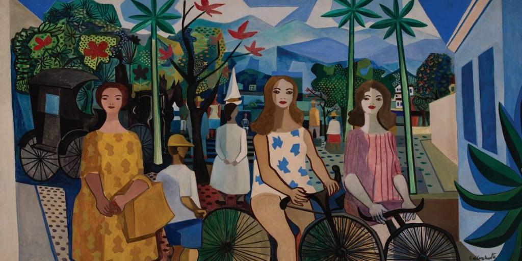 Emiliano Di Cavalcanti | Gente da Ilha – 1969 (Divulgação/ Fundação Clóvis Salgado)