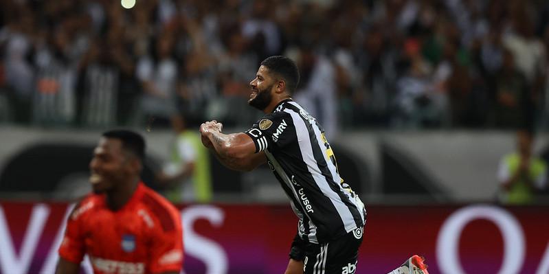 Hulk foi diagnosticado com uma lesão na panturrilha esquerda e não jogará mais nesta temporada. (Foto: Bruno Sousa / Atlético)
