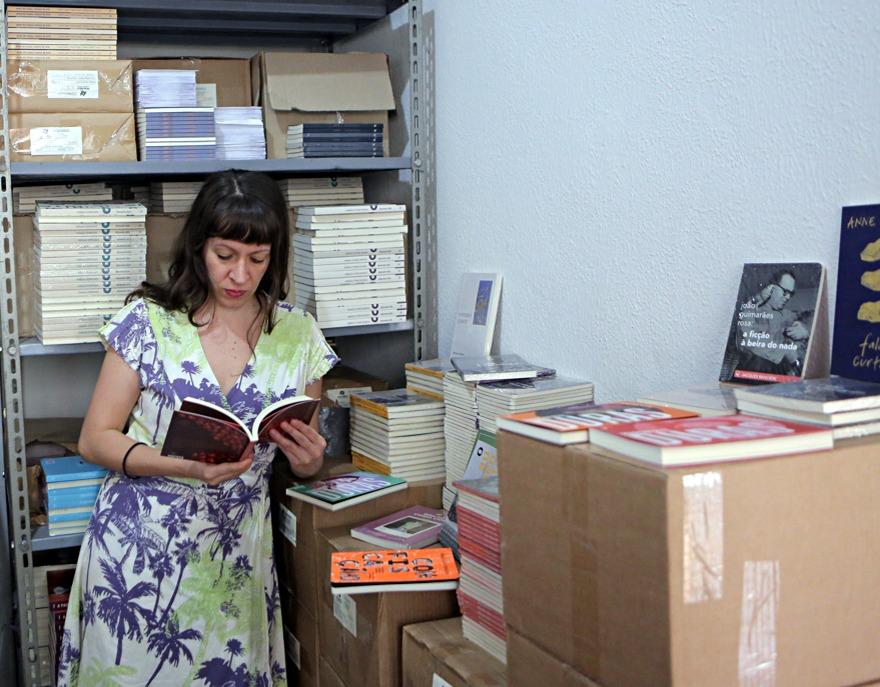 Maíra Nassif fundou a Relicário Edições em 2013 (Fernando Michel/Hoje em Dia)
