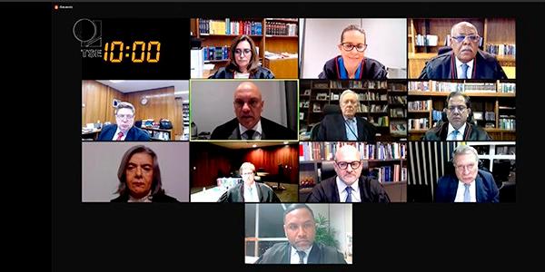 Ministros do Tribunal Superior Eleitoral (TSE) homologaram acordo entre coligações dos presidenciáveis para desistirem de pedidos de resposta, para tranquilizar o fim da campanha eleitoral (TSE / Divulgação)