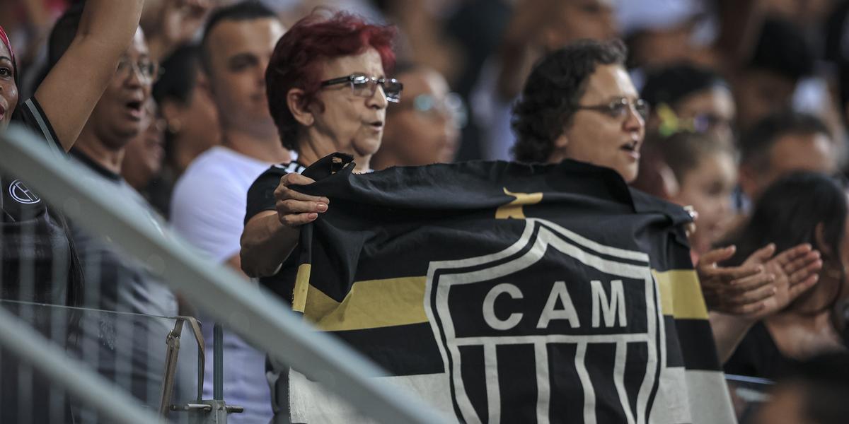 Menos de 20 mil torcedores acompanharam a vitória atleticana (Pedro Souza/Atlético)