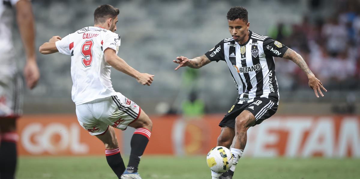Atlético e São Paulo empataram em 0 a 0 no primeiro turno (Pedro Souza/Atlético)