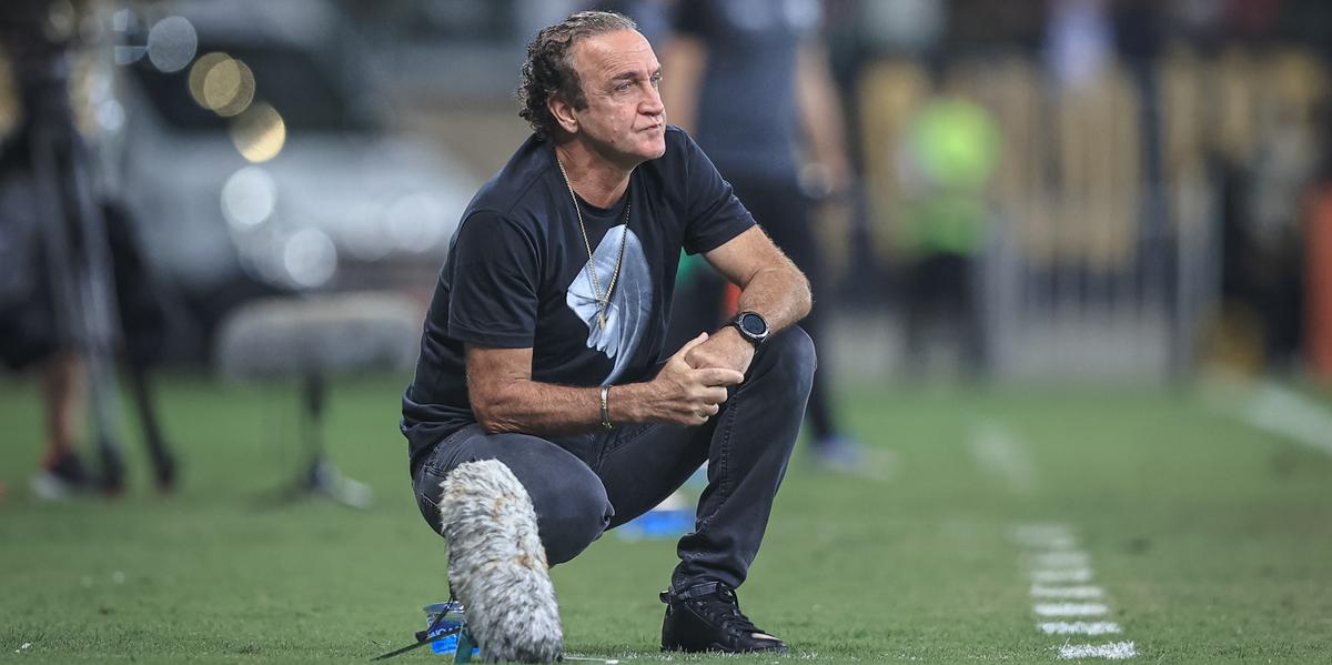 Cuca foi hostilizado pela torcida após a derrota para o Botafogo (Pedro Souza/Atlético)