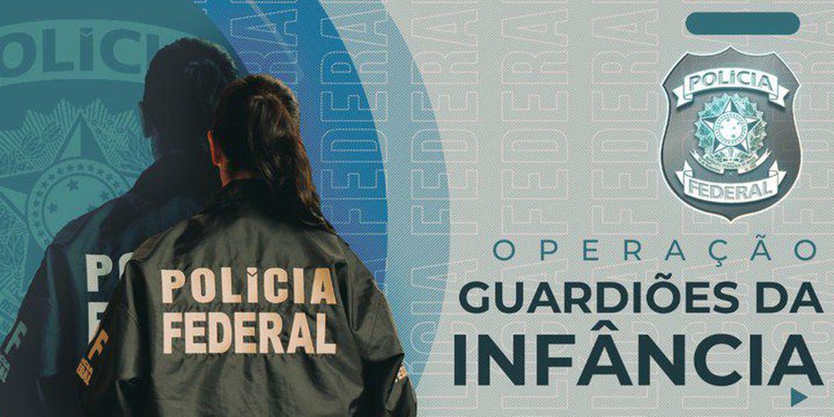 Mais de 100 pessoas foram detidas no país (Operação Guardiões da Infância - Polícia Federal)