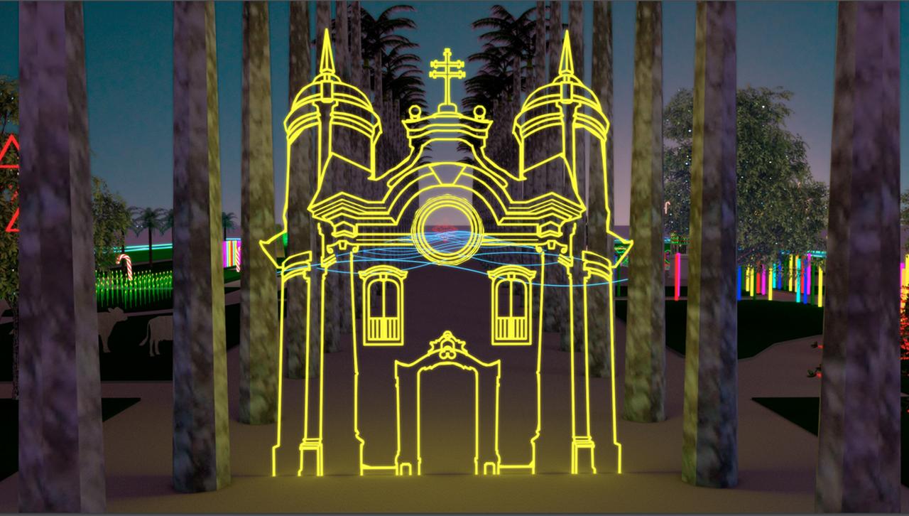 Decoração de Natal da Praça da Liberdade será inaugurada nessa sexta-feira