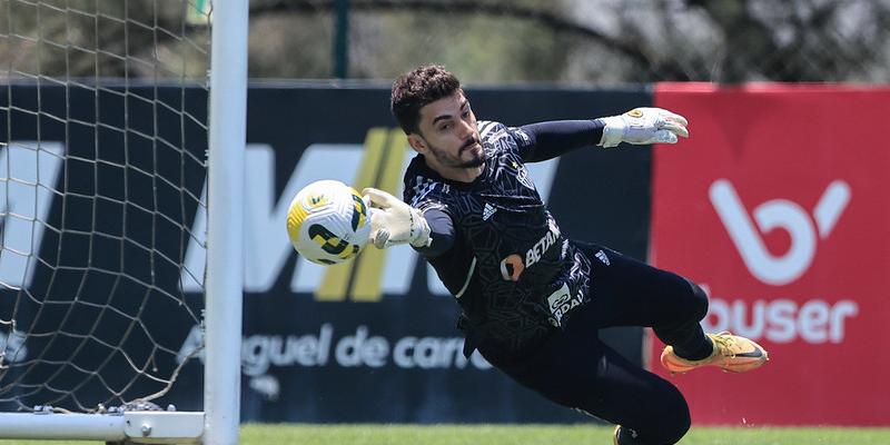 Rafael chegou ao Atlético em 2020, após temporada no Cruzeiro. (Pedro Souza/Atlético)