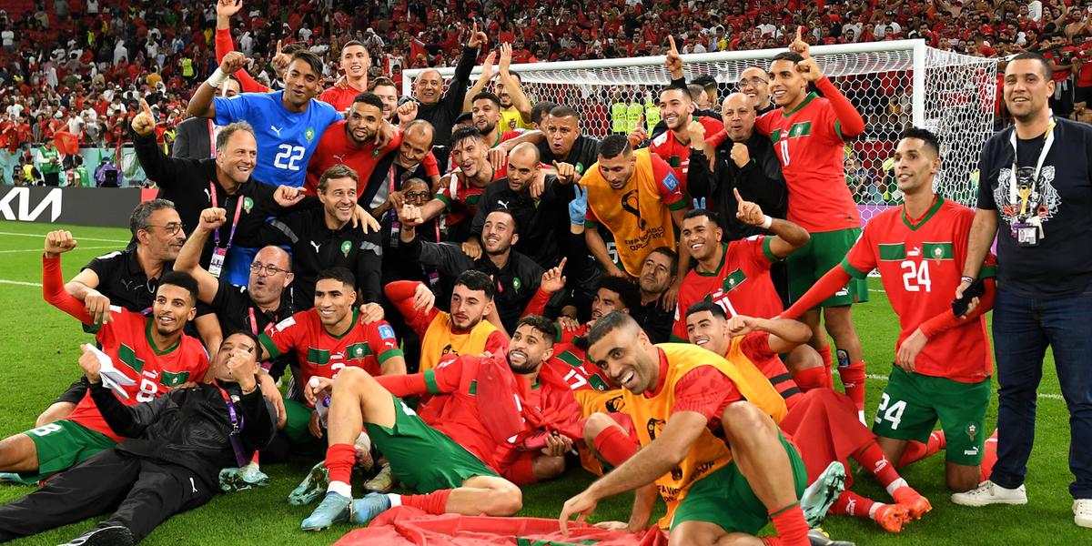 Marrocos é o primeiro africano nas semifinais (Divulgação/FIFA)
