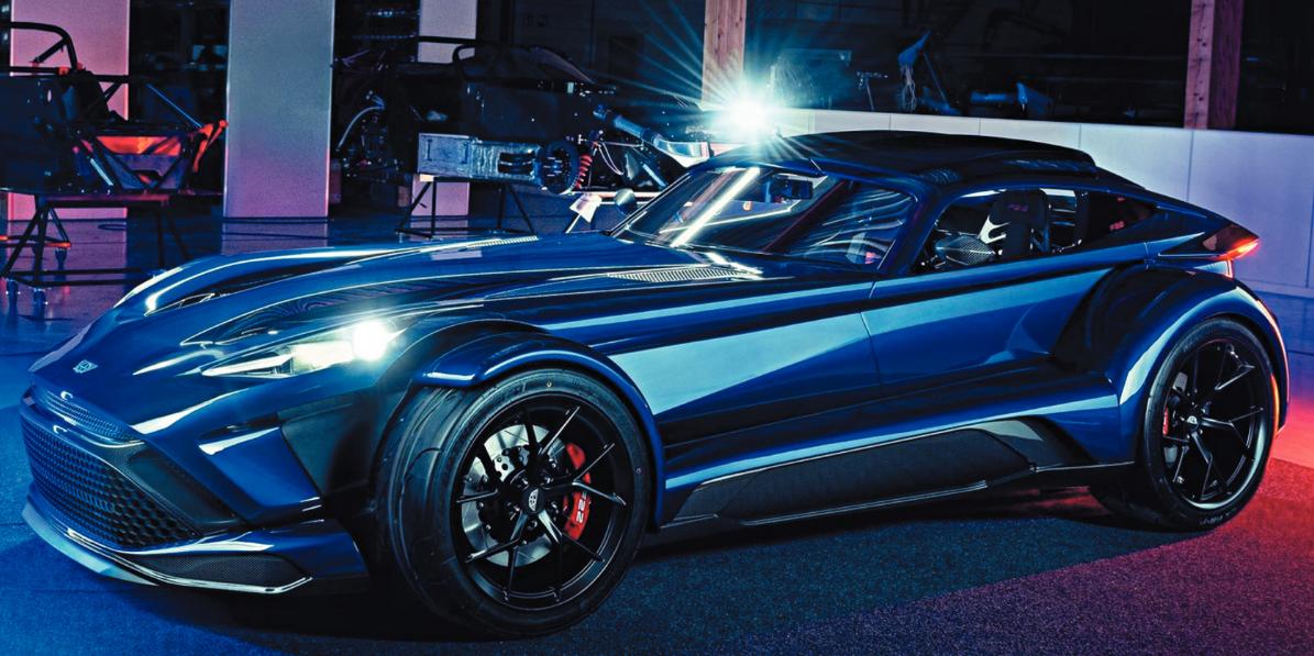 Donkervoort F22 segue a linhagem do Lotus Seven, de 1957, mas mostra que é possível evoluir um clássico no design e no conjunto mecânico que entrega 12 vezes mais potência que o velho britânico (Donkervoort/Divulgação)