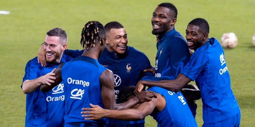 (Twitter Oficial Equipe de France / @equipedefrance)