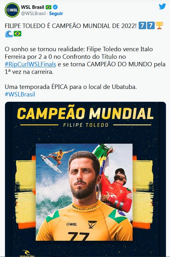 Filipe Toledo (WSL Brasil)