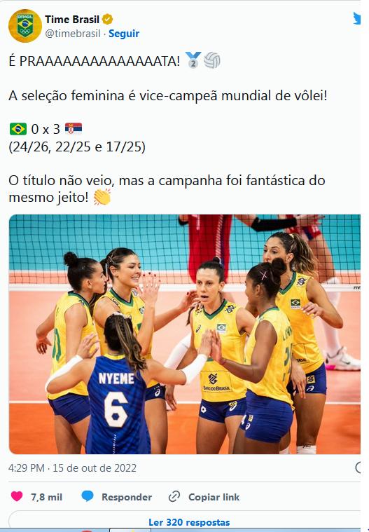 Seleção feminina de vôlei (Time Brasil)