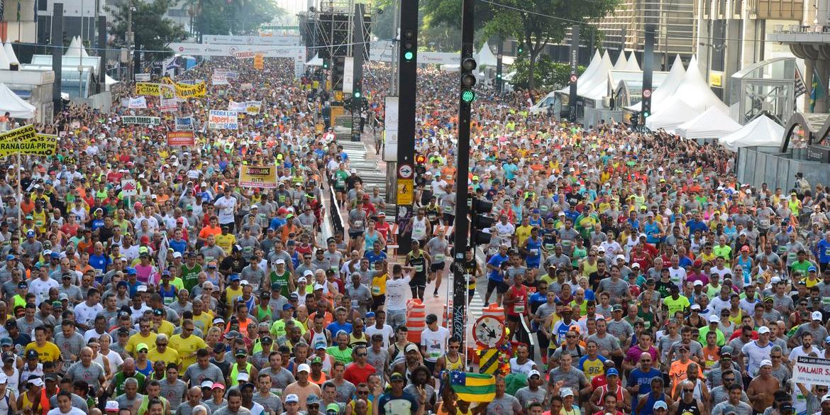 Corrida de São Silvestre, em São Paulo, de 2022 (Rovena Rosa/Agência Brasil)