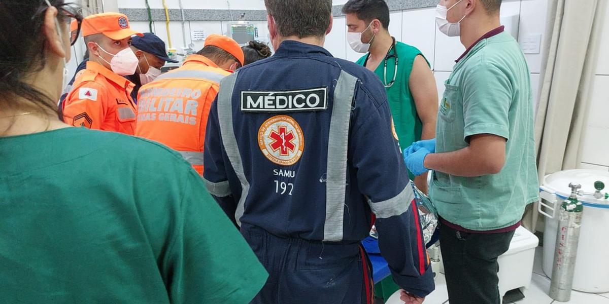 (Divulgação/Corpo de Bombeiros de MG)