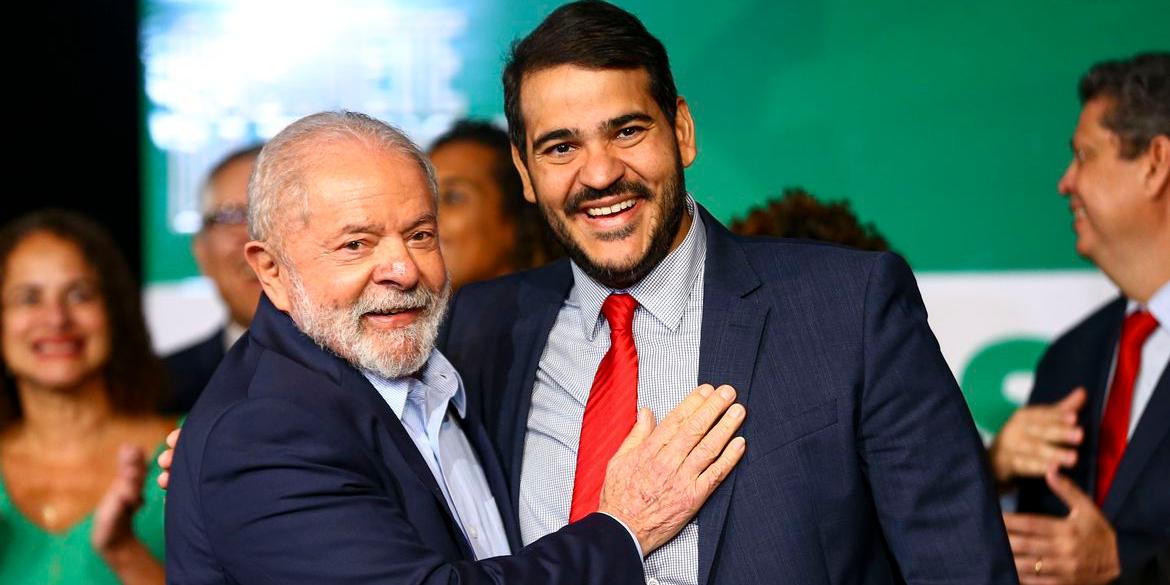 Jorge Messias e o presidente Lula (Marcelo Camargo - Agência Brasil)