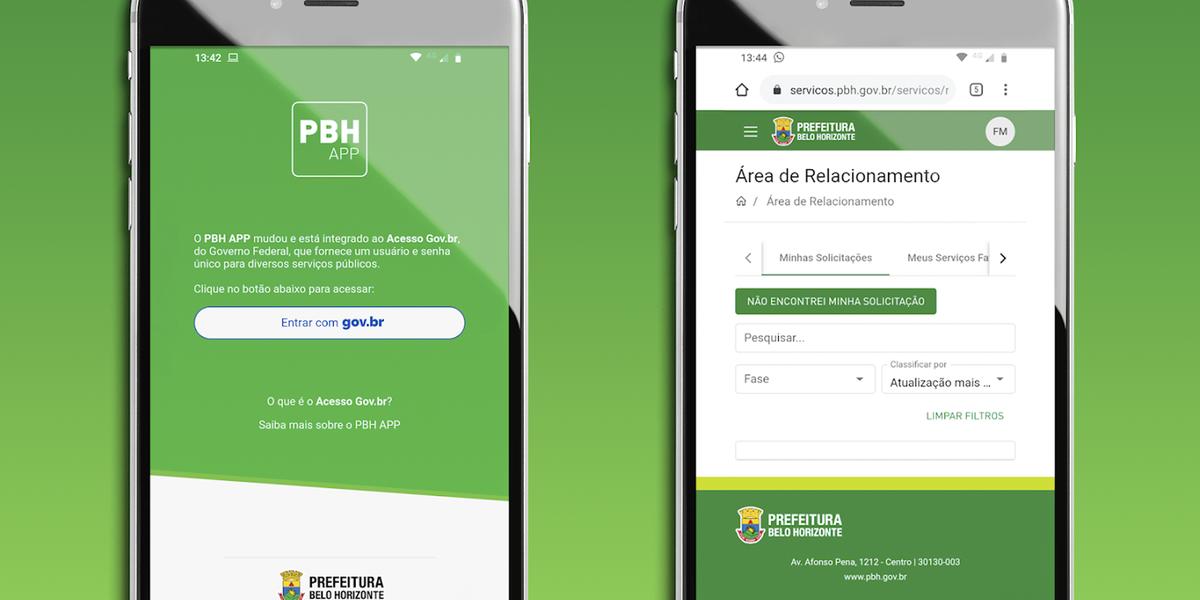 As guias do IPTU podem ser emitidas no portal da Prefeitura de BH ou no aplicativo PBH APP (Google Play / Reprodução)