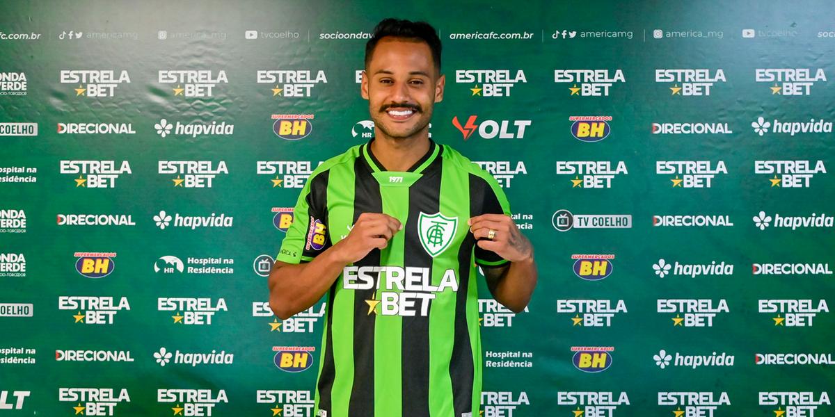 Mateus Gonçalves vai jogar por um clube de BH, sua terra natal, pela primeira vez (Mourão Panda/América)