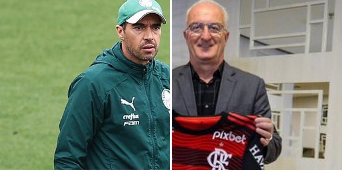 (Flickr Palmeiras/Twitter Flamengo)