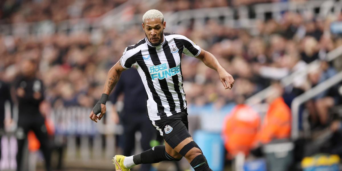Joelinton é um dos principais nomes do Newcastle na temporada (Divulgação/Newcastle)