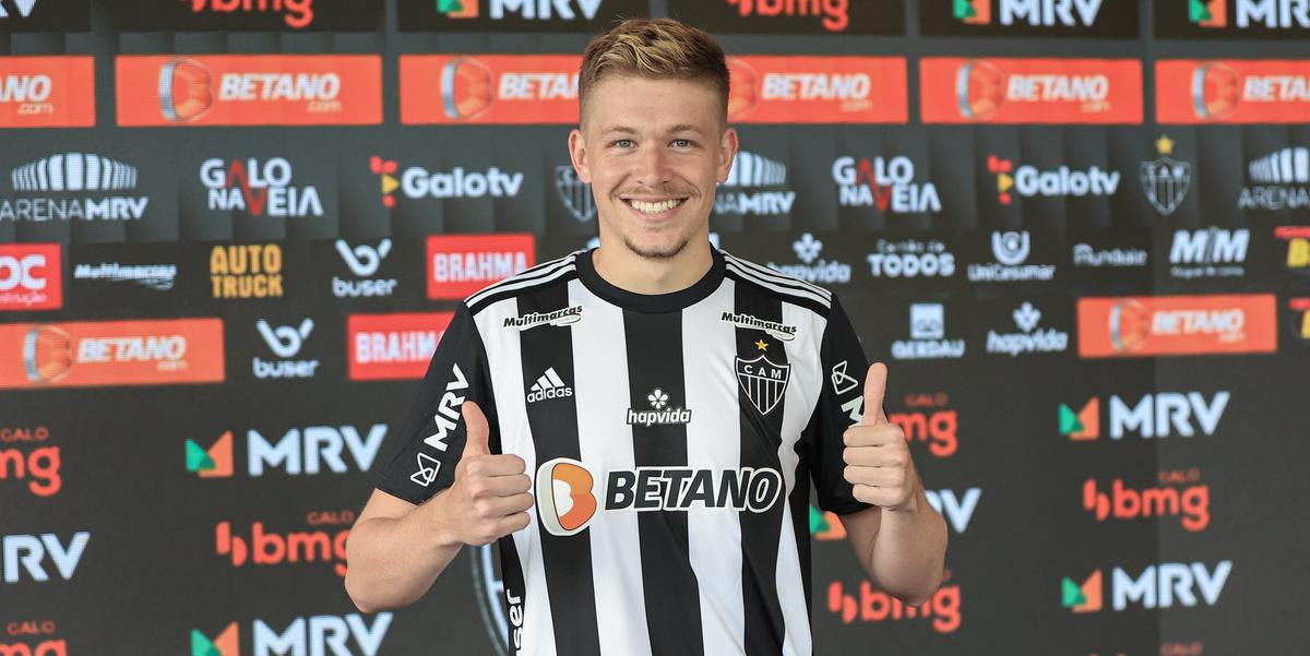 Fuchs foi apresentado no meio de dezembro de 2022 (Pedro Souza/Atlético)