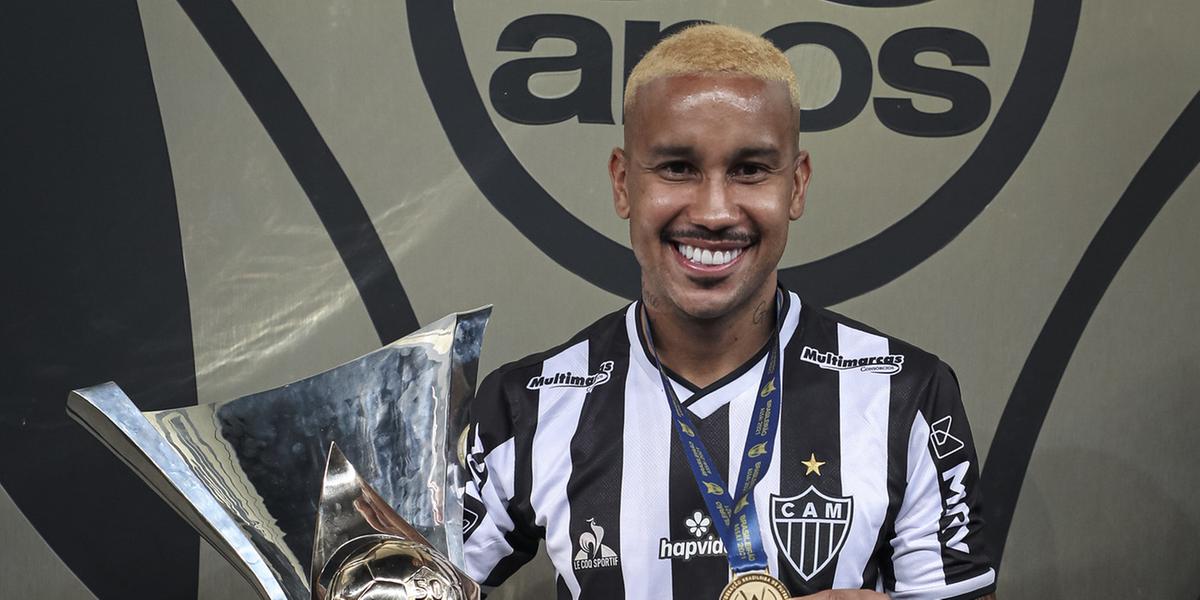 Jair foi eleito o melhor volante do Brasileirão 2021, vencido pelo Atlético (Pedro Souza/Atlético)