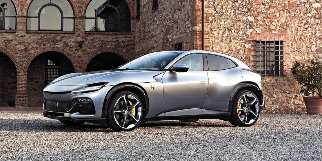 Ferrari Purosangue não esconde o DNA da marca italiana, mas quebrou dogmas da casa de Maranello com a produção de um carro de quatro portas e em série (Divulgação)