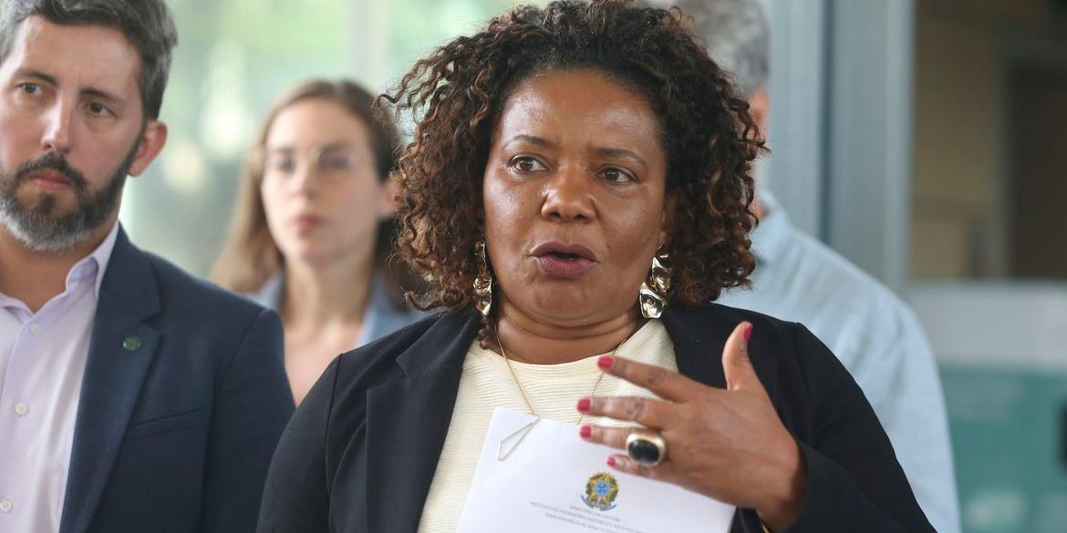 Ministra Margareth Menezes anuncia desbloqueio de quase R$ 1 bilhão da Lei Rouanet (Valter Campanato / Agência Brasil / Divulgação)