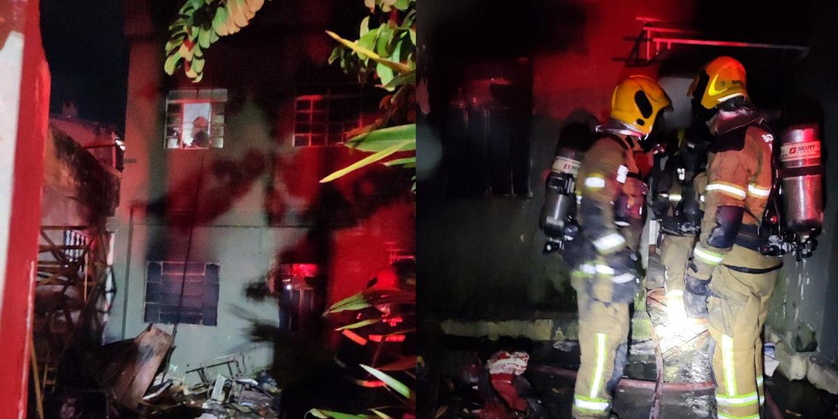 (Corpo de Bombeiros/Divulgação)