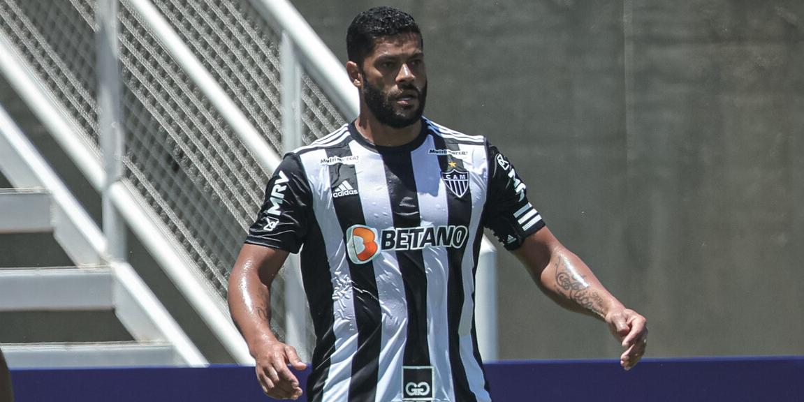 Hulk perdeu apenas 700 gramas a mais do que a média dele no Atlético (Pedro Souza/Atlético)