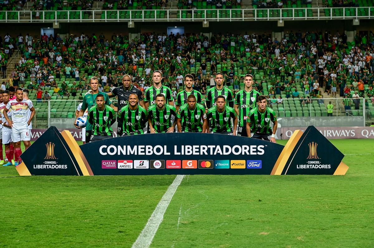 América disputou a Libertadores pela primeira vez e aumentou a visibilidade do time, o que também ajuda no aumento do valor (Mourão Panda / América)