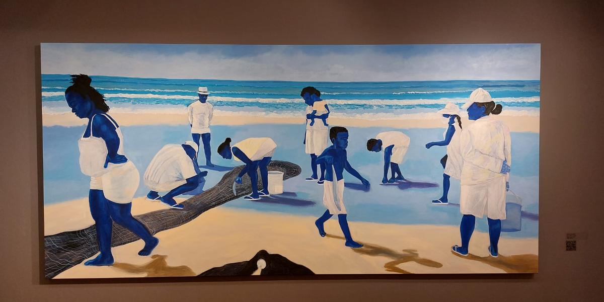 Obra da capixaba Kika Carvalho (Rodrigo de Oliveira/Hoje em Dia)
