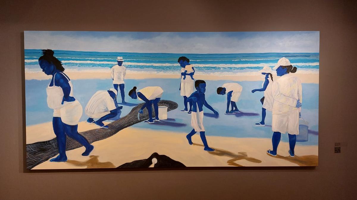 Obra da capixaba Kika Carvalho (Rodrigo de Oliveira/Hoje em Dia)