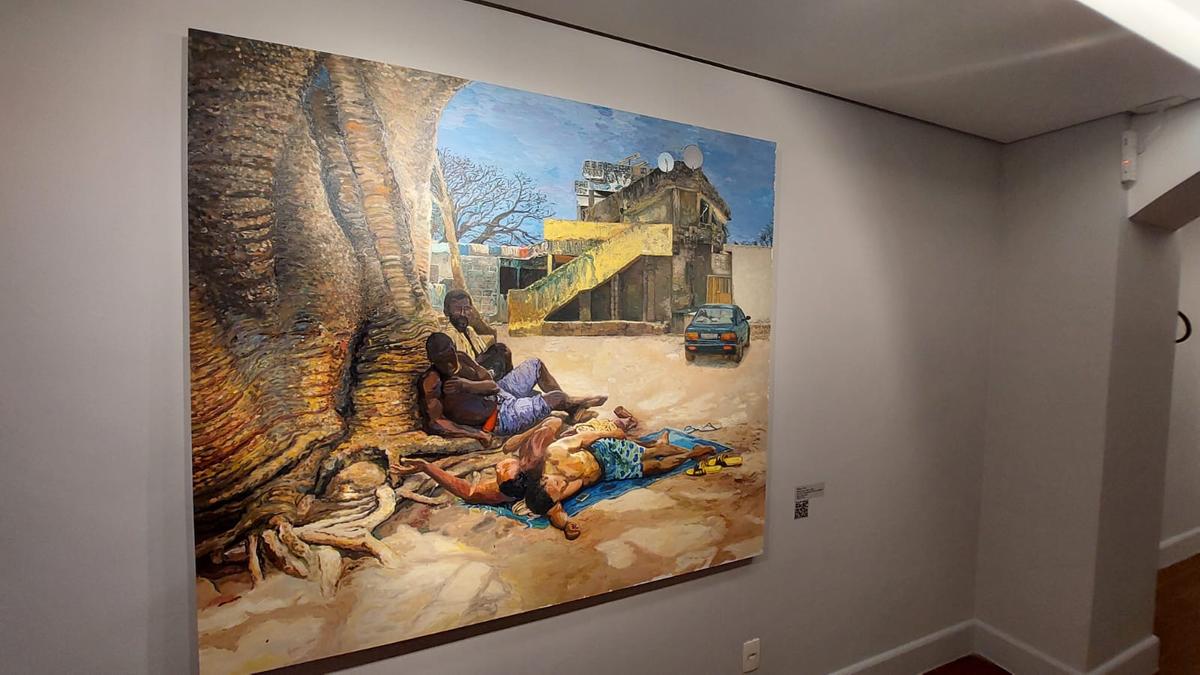 Obra do paulista Renan Teles (Rodrigo de Oliveira/Hoje em Dia)