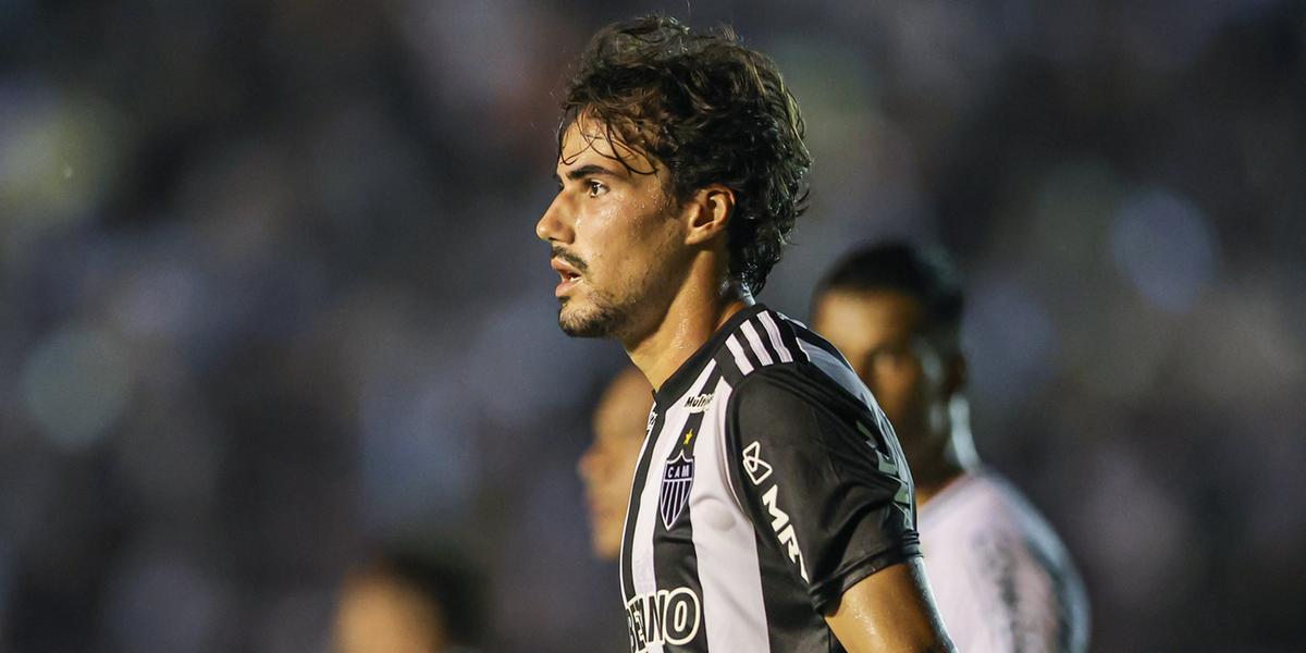 Jogador tem sido bem elogiado pela torcida atleticana nesses primeiros jogos (Pedro Souza/Atlético)