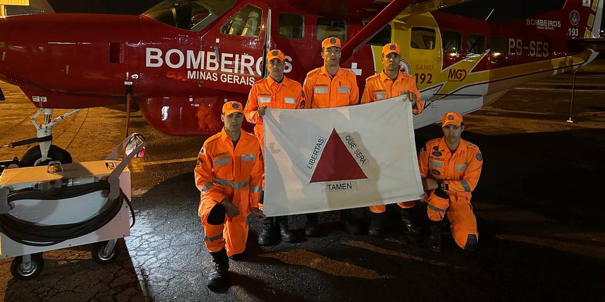 (Corpo de Bombeiros/Divulgação)