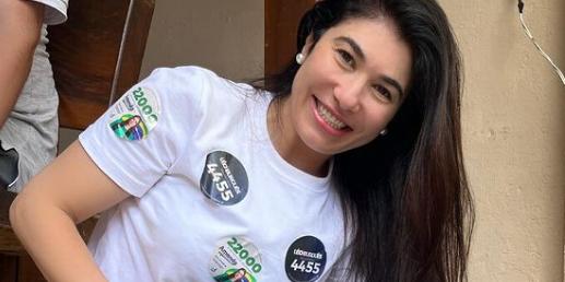 Janaína Cardoso, suplente que assume o lugar do vereador Léo Burguês, que renunciou ao mandato na CMBH (Redes sociais)