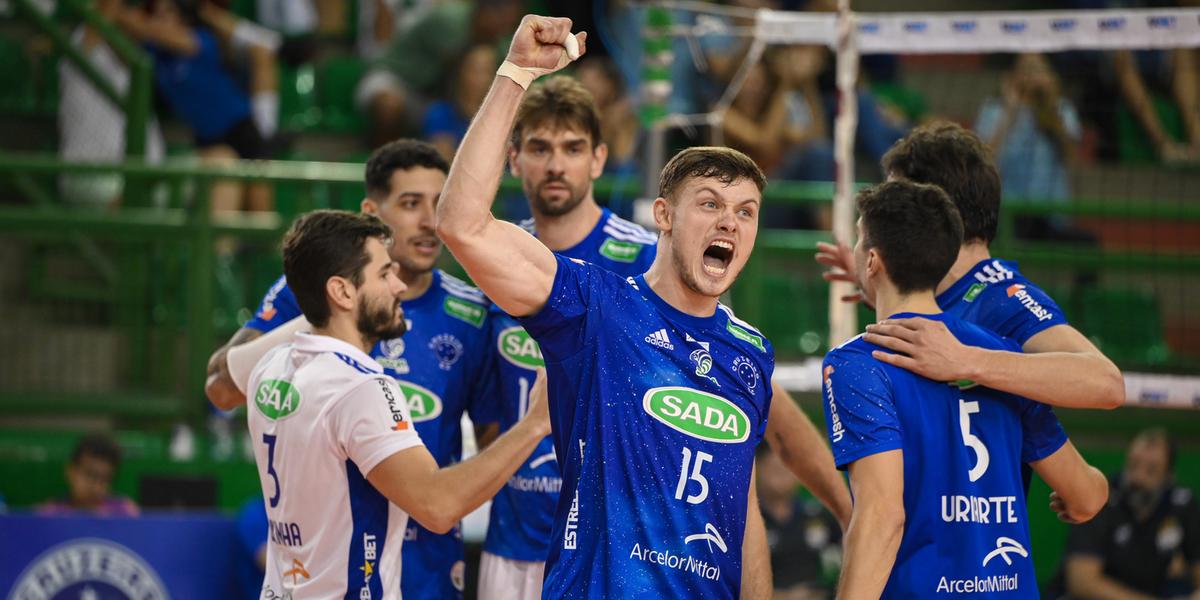 Cruzeiro segue como o melhor time da liga nacional (Divulgação/SadaCruzeiro)