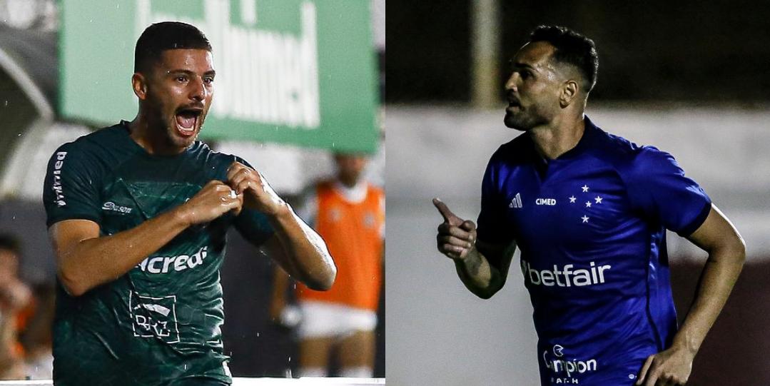 (Montagem / Foto: Renan Muniz - Caldense / Staff Images Cruzeiro)