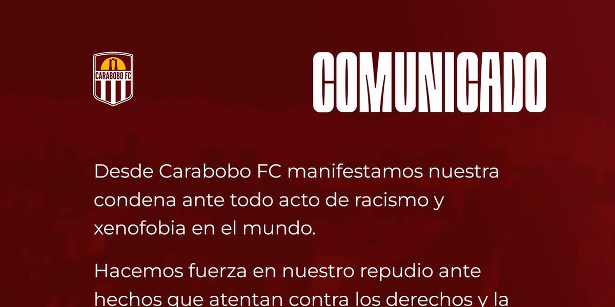 (Reprodução / Twitter Oficial Carabobo FC)