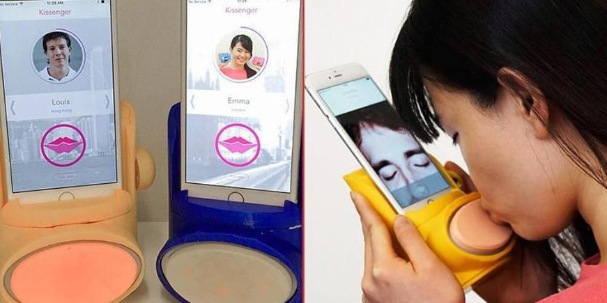 Simulador de beijo à distância criado por chineses divide opiniões nas redes sociais 