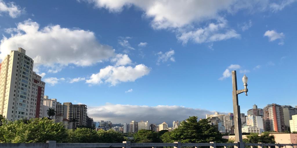 Em BH, a temperatura mínima prevista será de 18 °C e a máxima de 31 °C (Valéria Marques / Hoje em Dia)