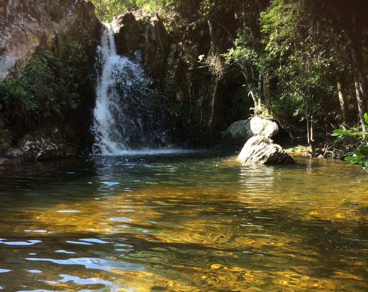 Entre as cachoeiras mais visitadas na cidade está a de Paulo André (Asset/Divulgação)
