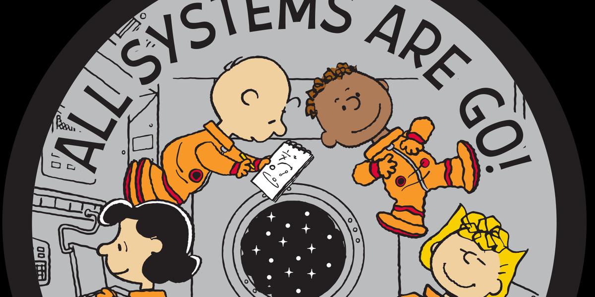 Snoopy e sua turma na Nasa (Divulgação)