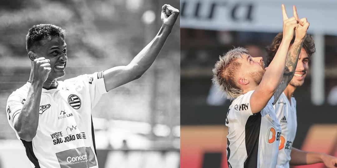 (Montagem / Foto: Cris Mattos - Athletic / Pedro Souza - Atlético)