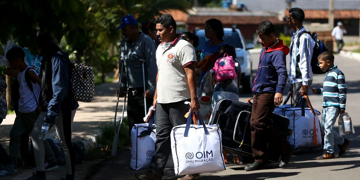 Estudo alerta para a emergência humanitária ocasionada pelo fluxo migratório permanente na fronteira (Marcelo Camargo/Agência Brasil)