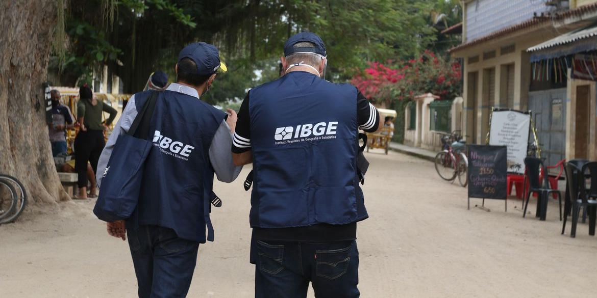Fake news afirmam que visitas de pesquisadores do IBGE aos fins de semana seriam tentativas de fraudes (Tânia Rêgo/Agência Brasil)