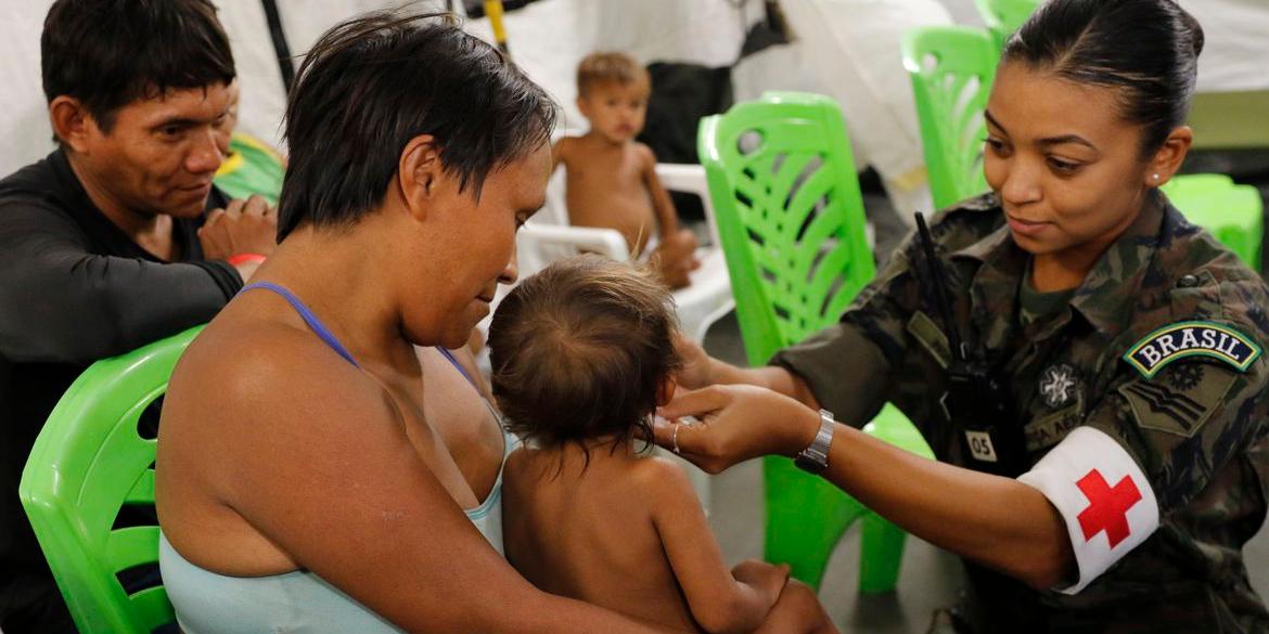 Centro de Referência em Saúde Indígena vai funcionar no território Yanomami, em Roraima (Fernando Frazão/Agência Brasil)