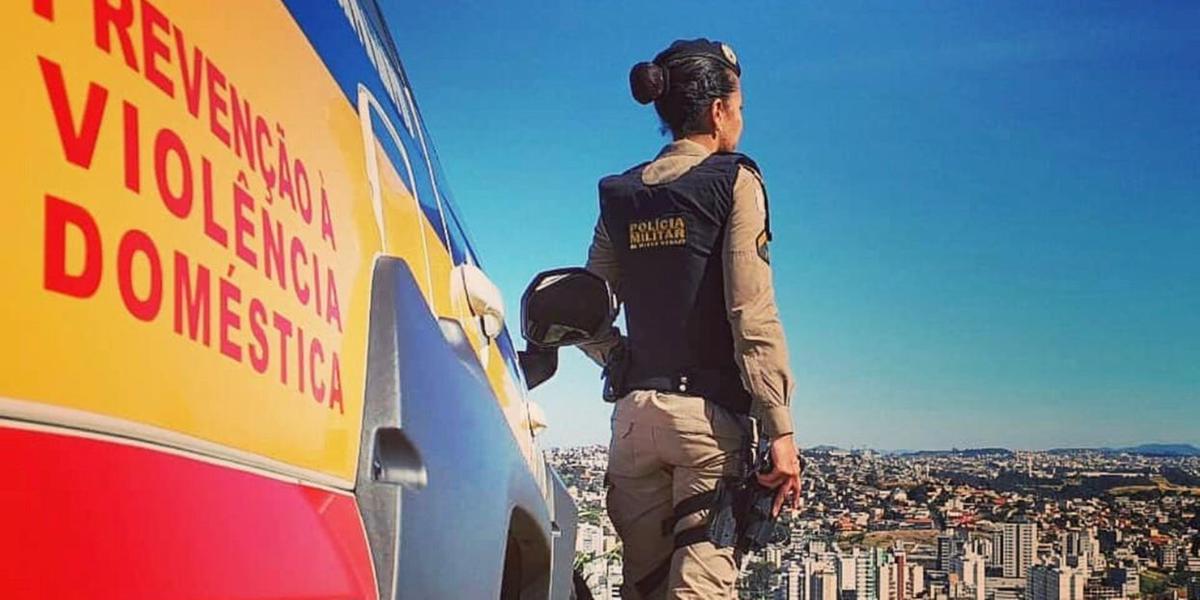 BH tem uma patrulha específica para prevenção dos casos de violência doméstica (Divulgação/PM)