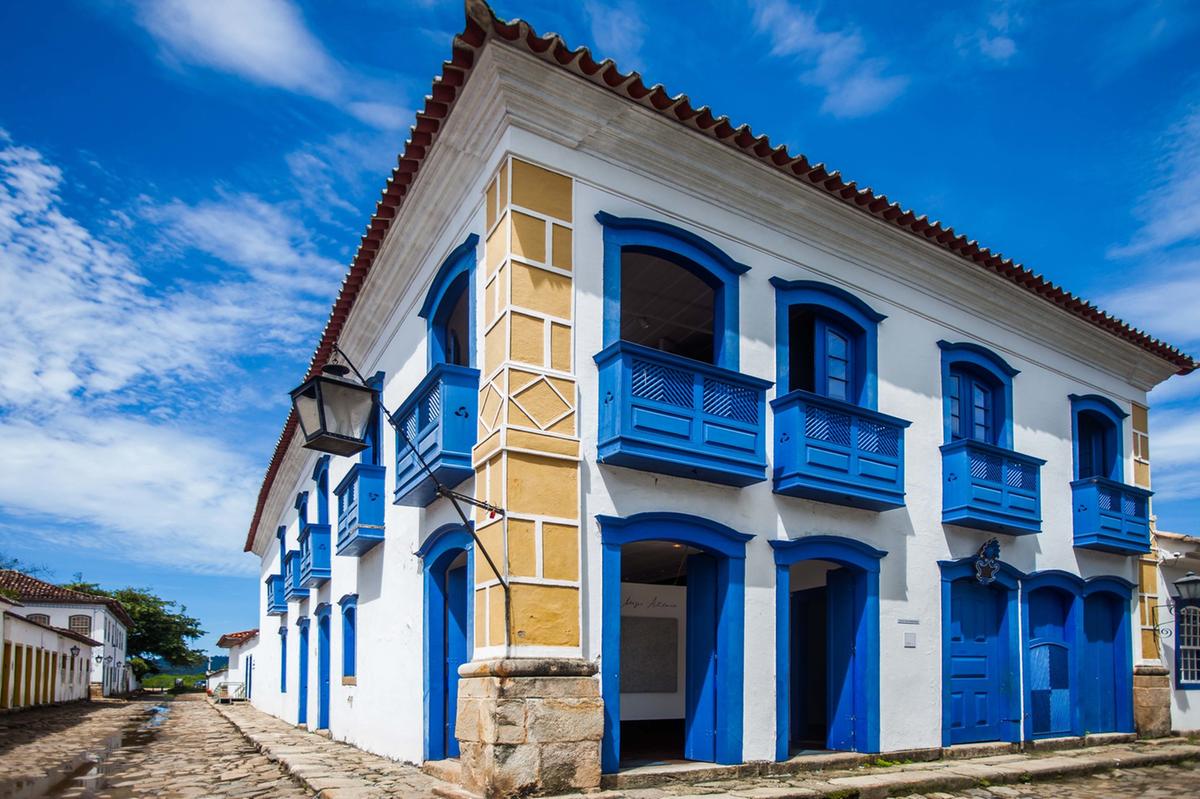 Prédios históricos em Paraty (Rogério Cassimiro / MTUR)