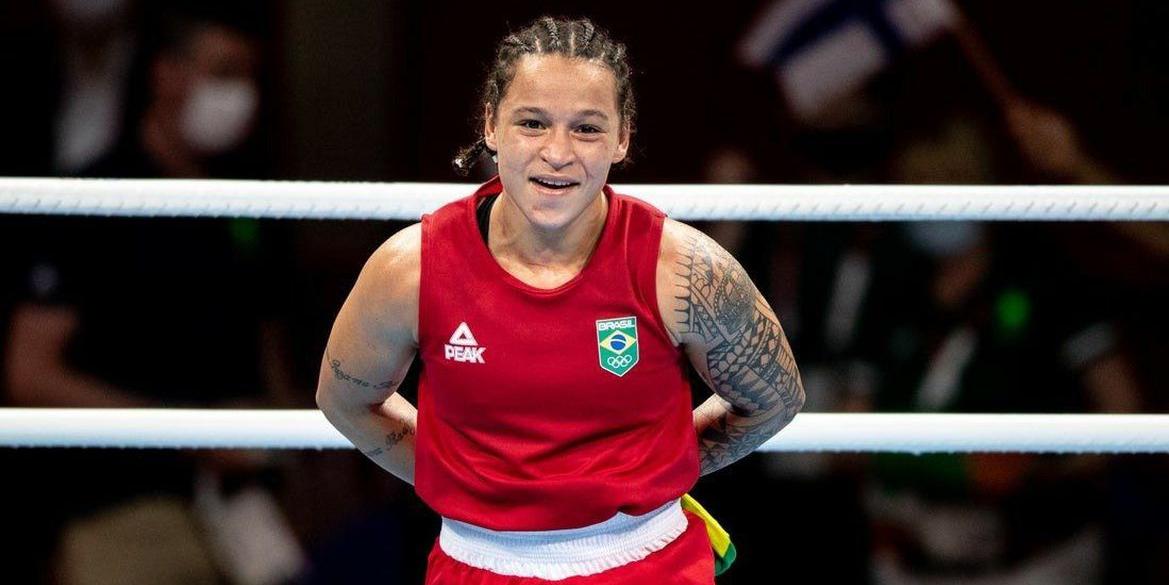 Brasileiras na semifinal do Mundial de Boxe (Reprodução / Twitter Time Brasil)